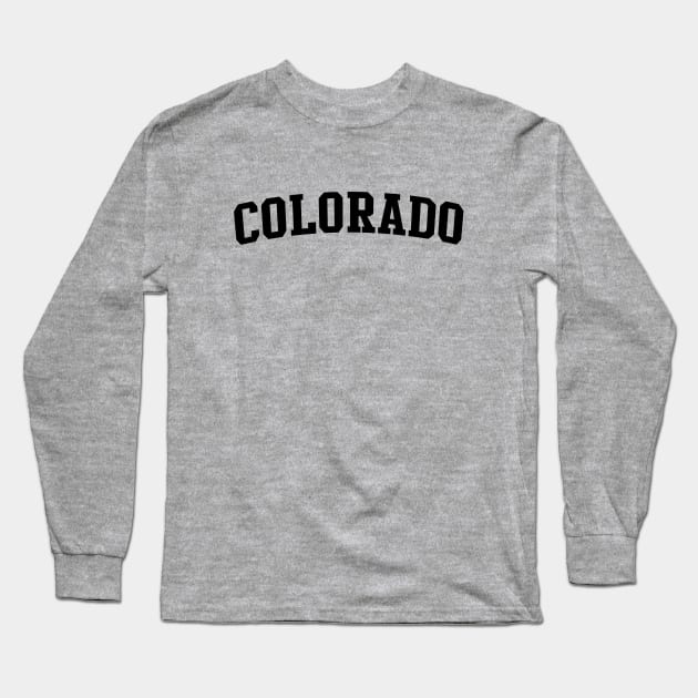 Colorado Long Sleeve T-Shirt by Novel_Designs